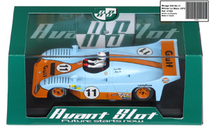 Avant Slot 51202 Mirage GR8 - #11 Gulf. Gulf Research Racing Co. Winner, Le Mans 24 Hours 1975. Derek Bell / Jacky Ickx - 12