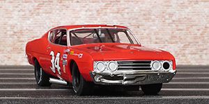 Carrera 20027521 Ford Torino Talladega - #34 Wendell Scott, NASCAR 1970-1971 - 03