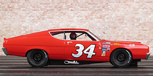 Carrera 20027521 Ford Torino Talladega - #34 Wendell Scott, NASCAR 1970-1971 - 05