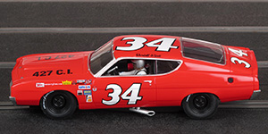 Carrera 20027521 Ford Torino Talladega - #34 Wendell Scott, NASCAR 1970-1971 - 06