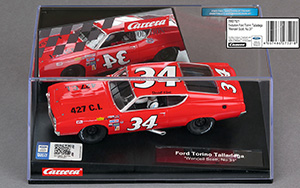 Carrera 20027521 Ford Torino Talladega - #34 Wendell Scott, NASCAR 1970-1971 - 09