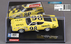 Carrera 20027522 Ford Torino Talladega - #98 ARCA 1968-1970. Benny Parsons - 09