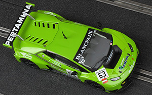 Carrera 20027530 Lamborghini Huracán GT3 - #63 Pertamina. Grasser Racing Team: Blancpain Endurance Series 2015. Giovanni Venturini / Adrian Zaugg / Mirko Bortolotti - 07