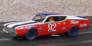 Carrera 20027556 Ford Torino Talladega - #92 Bobby Unser. Winner, Super Stock Car, Pikes Peak 1969 - 01
