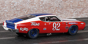 Carrera 20027556 Ford Torino Talladega - #92 Bobby Unser. Winner, Super Stock Car, Pikes Peak 1969 - 02