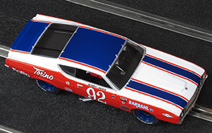Carrera 20027556 Ford Torino Talladega - #92 Bobby Unser. Winner, Super Stock Car, Pikes Peak 1969 - 04