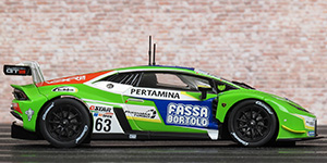 Carrera 20027589 Lamborghini Huracán GT3 - #63 Fassa Bortolo/Pertamina. Imperiale Racing, International GT Open 2017. Marco Mapelli / Giovanni Venturini - 03