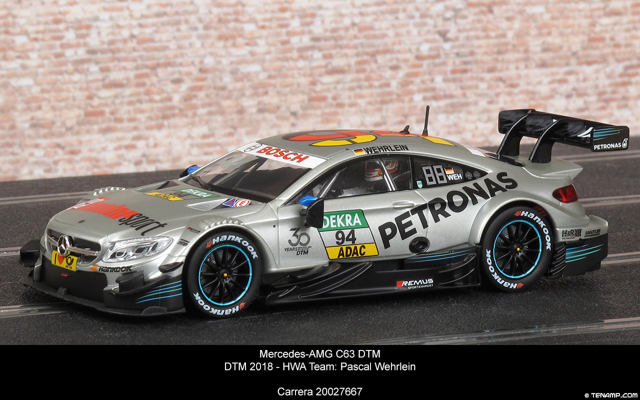 Carrera 27667 Mercedes-AMG C63 DTM - #94 HWA Team. DTM 2018. Pascal Wehrlein