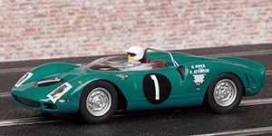 Carrera 20030775 Ferrari 365 P2 - No.1 David Piper Auto Racing Ltd. Winner, Kyalami 9 Hours 1965. David Piper / Richard Attwood - 01