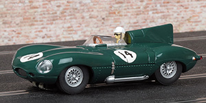 Carrera 25461 Jaguar D-Type - #14. Jaguar Cars Ltd: 2nd place, Le Mans 24 Hours 1954. Duncan Hamilton / Tony Rolt - 01