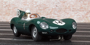Carrera 25461 Jaguar D-Type - #14. Jaguar Cars Ltd: 2nd place, Le Mans 24 Hours 1954. Duncan Hamilton / Tony Rolt - 03