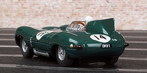 Carrera 25461 Jaguar D-Type - #14. Jaguar Cars Ltd: 2nd place, Le Mans 24 Hours 1954. Duncan Hamilton / Tony Rolt - 04