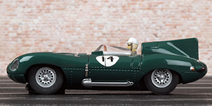 Carrera 25461 Jaguar D-Type - #14. Jaguar Cars Ltd: 2nd place, Le Mans 24 Hours 1954. Duncan Hamilton / Tony Rolt - 06