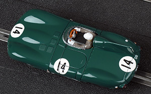 Carrera 25461 Jaguar D-Type - #14. Jaguar Cars Ltd: 2nd place, Le Mans 24 Hours 1954. Duncan Hamilton / Tony Rolt - 07