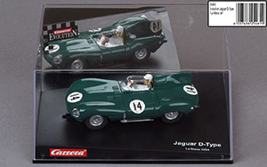 Carrera 25461 Jaguar D-Type - #14. Jaguar Cars Ltd: 2nd place, Le Mans 24 Hours 1954. Duncan Hamilton / Tony Rolt - 09