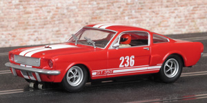 Carrera 25713 Ford Mustang GT 350 - No.236 red/white Historic Racer - 01