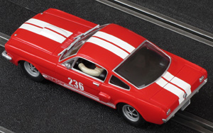 Carrera 25713 Ford Mustang GT 350 - No.236 red/white Historic Racer - 08