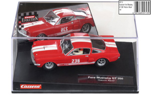 Carrera 25713 Ford Mustang GT 350 - No.236 red/white Historic Racer - 12