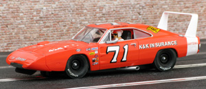 Carrera 25717 Dodge Charger Daytona - #71, K&K Insurance. 1970 Grand National Division Champion, Bobby Isaac - 01
