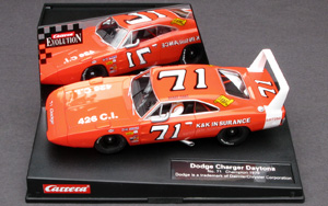 Carrera 25717 Dodge Charger Daytona - #71, K&K Insurance. 1970 Grand National Division Champion, Bobby Isaac - 07