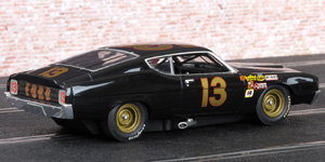 Carrera 25770 Ford Torino Talladega - #13. 42nd place, Daytona 500 1969. Bobby Unser - 02