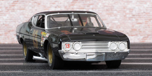 Carrera 25770 Ford Torino Talladega - #13. 42nd place, Daytona 500 1969. Bobby Unser - 03