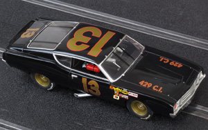 Carrera 25770 Ford Torino Talladega - #13. 42nd place, Daytona 500 1969. Bobby Unser - 07