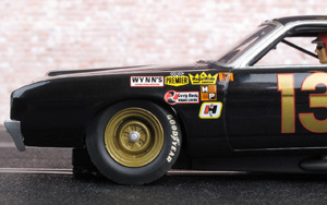 Carrera 25770 Ford Torino Talladega - #13. 42nd place, Daytona 500 1969. Bobby Unser - 10