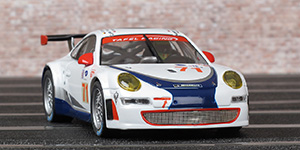 Carrera 27209 Porsche 997 GT3 RSR - #71 Tafel Racing. 15th place, Sebring 12 Hours 2007. Wolf Henzler / Robin Liddell / Patrick Long - 03