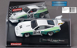 Carrera 27266 Chevrolet DeKon Monza - #24 Executive/Huffaker. Executive Industries: IMSA 1977. Tom Frank - 06
