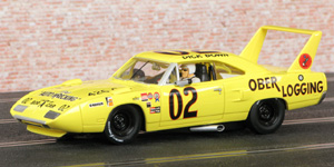 Carrera 27378 Plymouth Road Runner Superbird - Riverside 1970, Dick Bown - 01