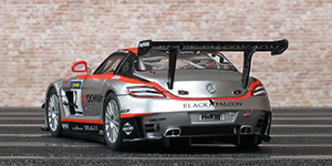 Carrera 27381 Mercedes-Benz SLS AMG GT3 - #2 Yokohama. Team Black Falcon: VLN Endurance Championship, Nürburgring 2011. Kenneth Heyer / Ralf Schall / Thomas Jäger - 04