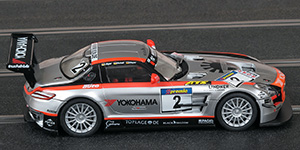 Carrera 27381 Mercedes-Benz SLS AMG GT3 - #2 Yokohama. Team Black Falcon: VLN Endurance Championship, Nürburgring 2011. Kenneth Heyer / Ralf Schall / Thomas Jäger - 05