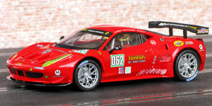 Carrera 27383 Ferrari 458 Italia GT2 - #062 Risi Competizione. 36th (DNF) Sebring 12 Hours 2011. Jamie Melo / Toni Vilander / Mika Salo (DNS) - 01