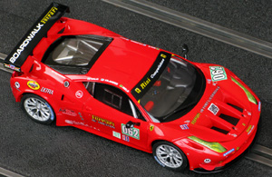 Carrera 27383 Ferrari 458 Italia GT2 - #062 Risi Competizione. 36th (DNF) Sebring 12 Hours 2011. Jamie Melo / Toni Vilander / Mika Salo (DNS) - 07