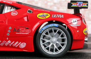 Carrera 27383 Ferrari 458 Italia GT2 - #062 Risi Competizione. 36th (DNF) Sebring 12 Hours 2011. Jamie Melo / Toni Vilander / Mika Salo (DNS) - 09