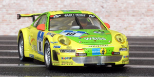 Carrera 27401 Porsche 997 GT3 RSR - #18 Weiss, Manthey Racing. Winner, 24 Hours of Nürburgring 2011. Marc Lieb / Lucas Luhr / Timo Bernard / Romain Dumas - 03