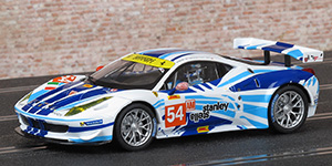 Carrera 27481 Ferrari 458 Italia GT2 - #54 Stanley Stella. AF Corse: 30th place, Spa 6 Hours 2013. Yannick Mallegol / Howard Blank / Jean-Marc Bachelier - 01