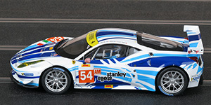 Carrera 27481 Ferrari 458 Italia GT2 - #54 Stanley Stella. AF Corse: 30th place, Spa 6 Hours 2013. Yannick Mallegol / Howard Blank / Jean-Marc Bachelier - 06