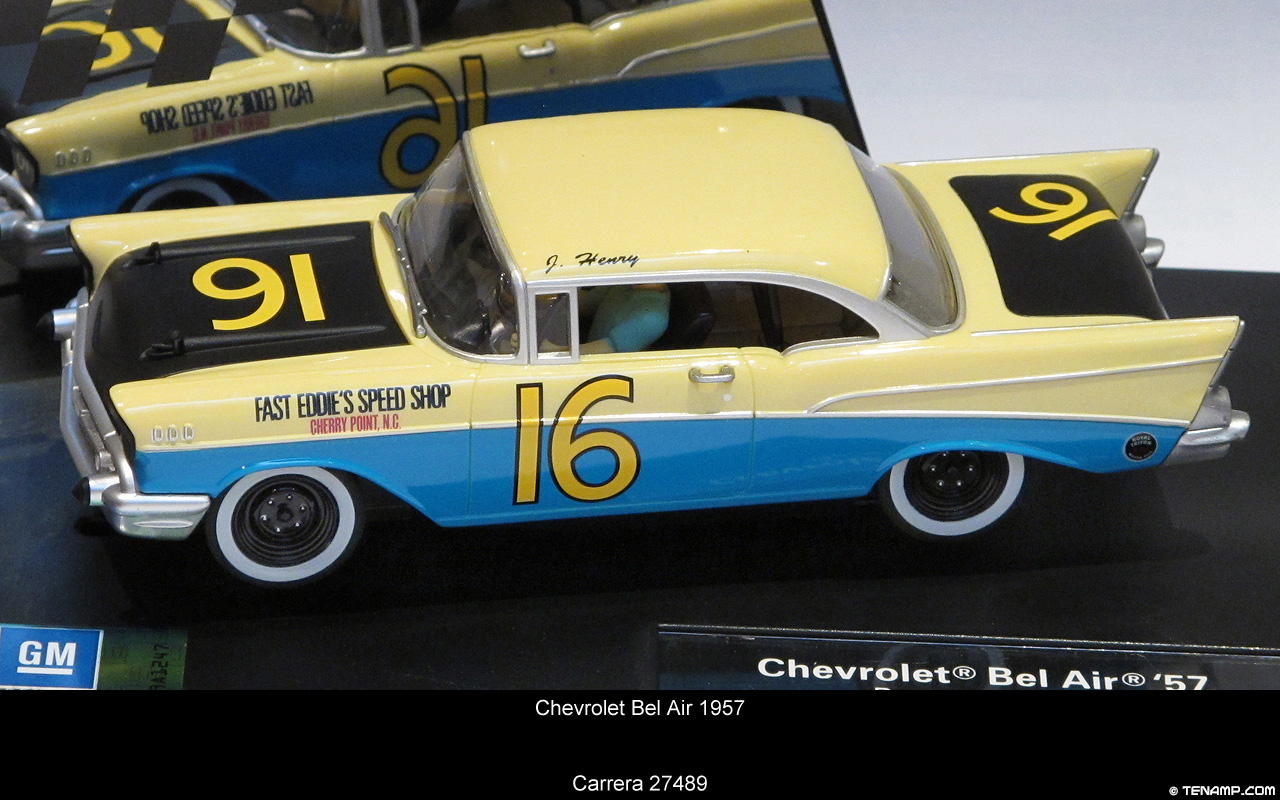 Carrera 27489 Chevrolet Bel Air '57 - No.16 Fast Eddie's Speed Shop