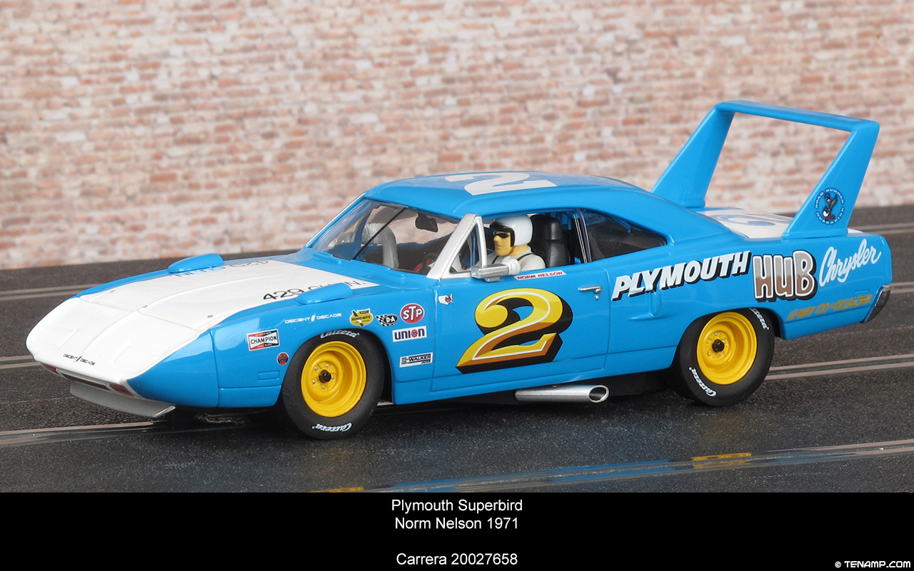 Carrera 20027658 Plymouth Superbird - #2 Norm Nelson 1971
