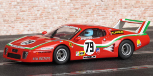 Carrera 30577 Ferrari 512 BB LM. No.79 Scudéria Supercar Bellancauto. DNF, Le Mans 24 Hours 1980. Spartaco Dini / Fabrizio Violati / Maurizio Micangeli - 01