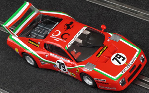 Carrera 30577 Ferrari 512 BB LM. No.79 Scudéria Supercar Bellancauto. DNF, Le Mans 24 Hours 1980. Spartaco Dini / Fabrizio Violati / Maurizio Micangeli - 07
