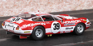 Fly 96047 Team-09 #39 - Ferrari 365 GTB/4 "Daytona" - #39 Thomson. 6th place, Le Mans 24 Hours 1973. Claude Ballot-Léna / Vic Elford - 02