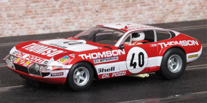 Fly 96047 Team-09 #40 - Ferrari 365 GTB/4 "Daytona" - #40 Thomson. 9th place, Le Mans 24 Hours 1973. Alain Serpaggi / José Dolhem - 01