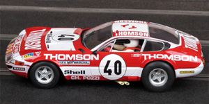 Fly 96047 Team-09 #40 - Ferrari 365 GTB/4 "Daytona" - #40 Thomson. 9th place, Le Mans 24 Hours 1973. Alain Serpaggi / José Dolhem - 06