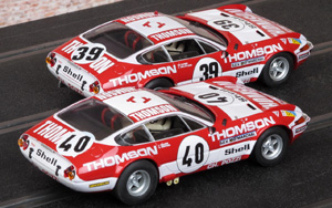 Fly 96047 Team-09 #40 - Ferrari 365 GTB/4 "Daytona" - #40 Thomson. 9th place, Le Mans 24 Hours 1973. Alain Serpaggi / José Dolhem - 09