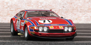 Fly A651-88077 Ferrari 365 GTB/4 "Daytona" - #71. 5th, Le Mans 24 Hours 1974. Cyril Grandet / Dominique Bardini - 03