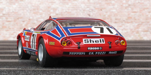 Fly A651-88077 Ferrari 365 GTB/4 "Daytona" - #71. 5th, Le Mans 24 Hours 1974. Cyril Grandet / Dominique Bardini - 04