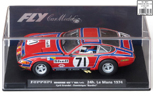 Fly A651-88077 Ferrari 365 GTB/4 "Daytona" - #71. 5th, Le Mans 24 Hours 1974. Cyril Grandet / Dominique Bardini - 12
